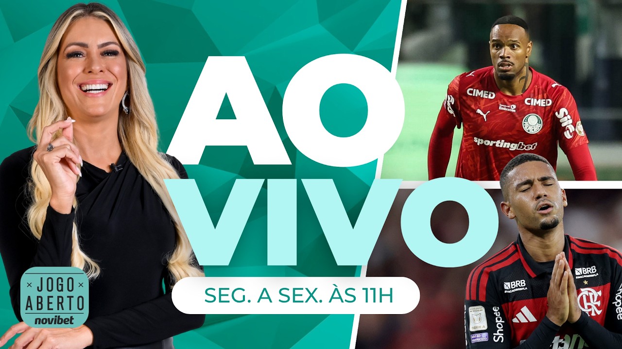 [AO VIVO] PALMEIRAS E FLAMENGO TROPEÇAM, E A BRIGA DO Z4 NO JOGO ABERTO NOVIBET - 27/07/2026
