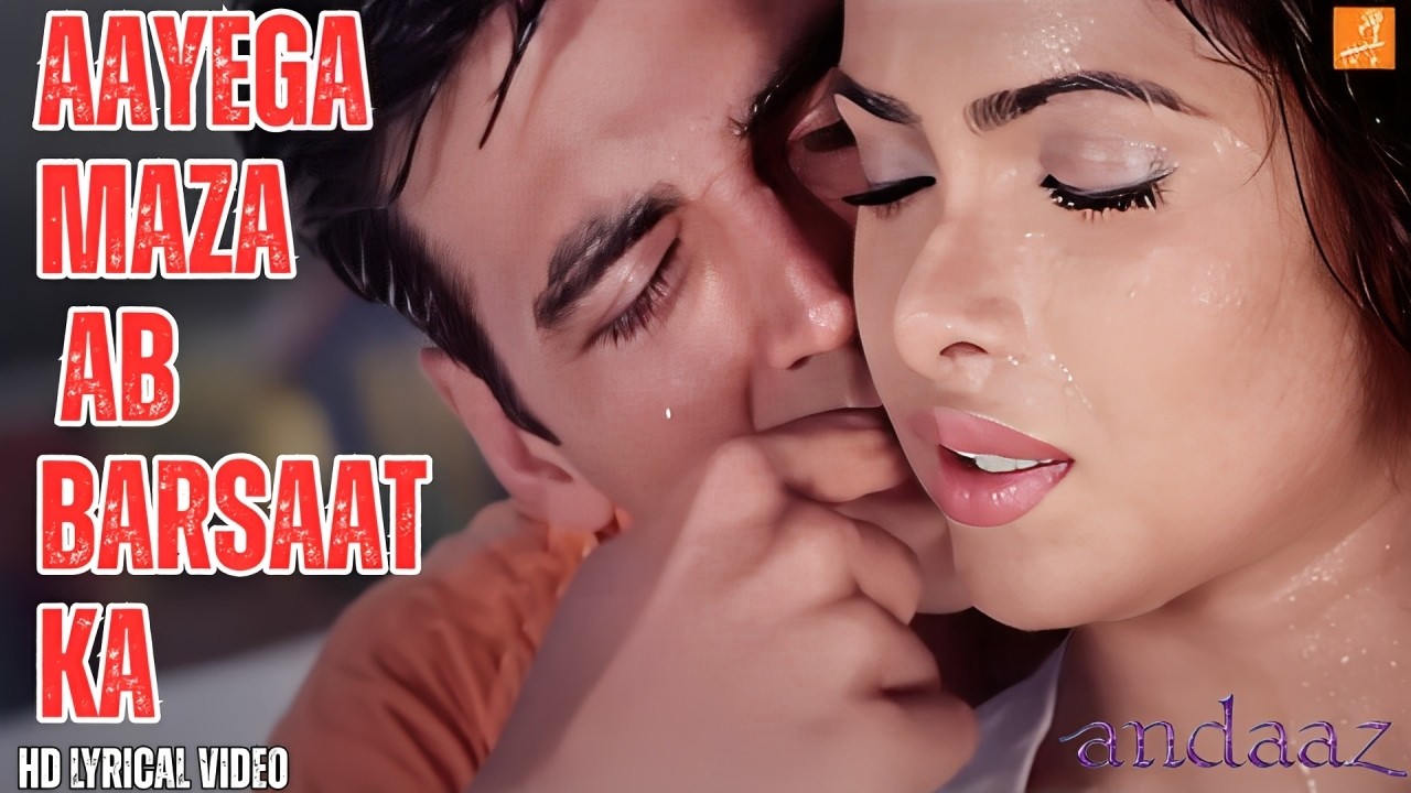 Aayega Maza Ab Barsaat Ka| Andaaz | Akshay Kumar | Priyanka Chopra | Lara Dutta | 90's Romantic Song
