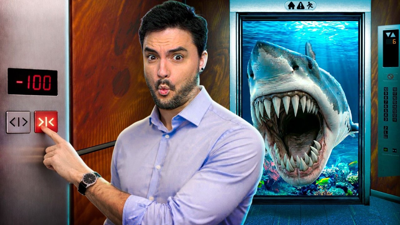 ENTRE NESSE ELEVADOR COMIGO... VOCÊ VAI GOSTAR...