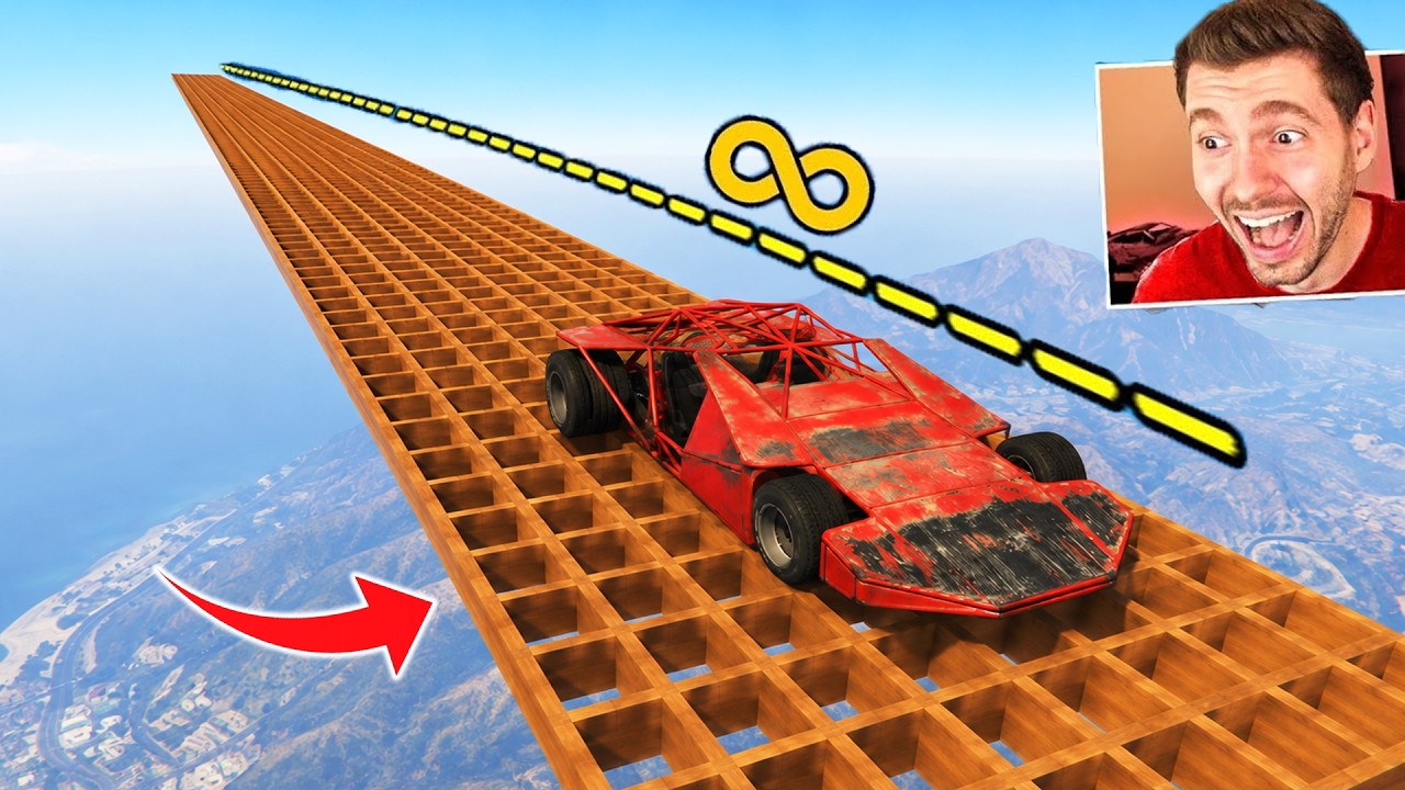 GTA V Online: VAI E VOLTA no chão de MADEIRA QUADRADA!!! (Fino demais)