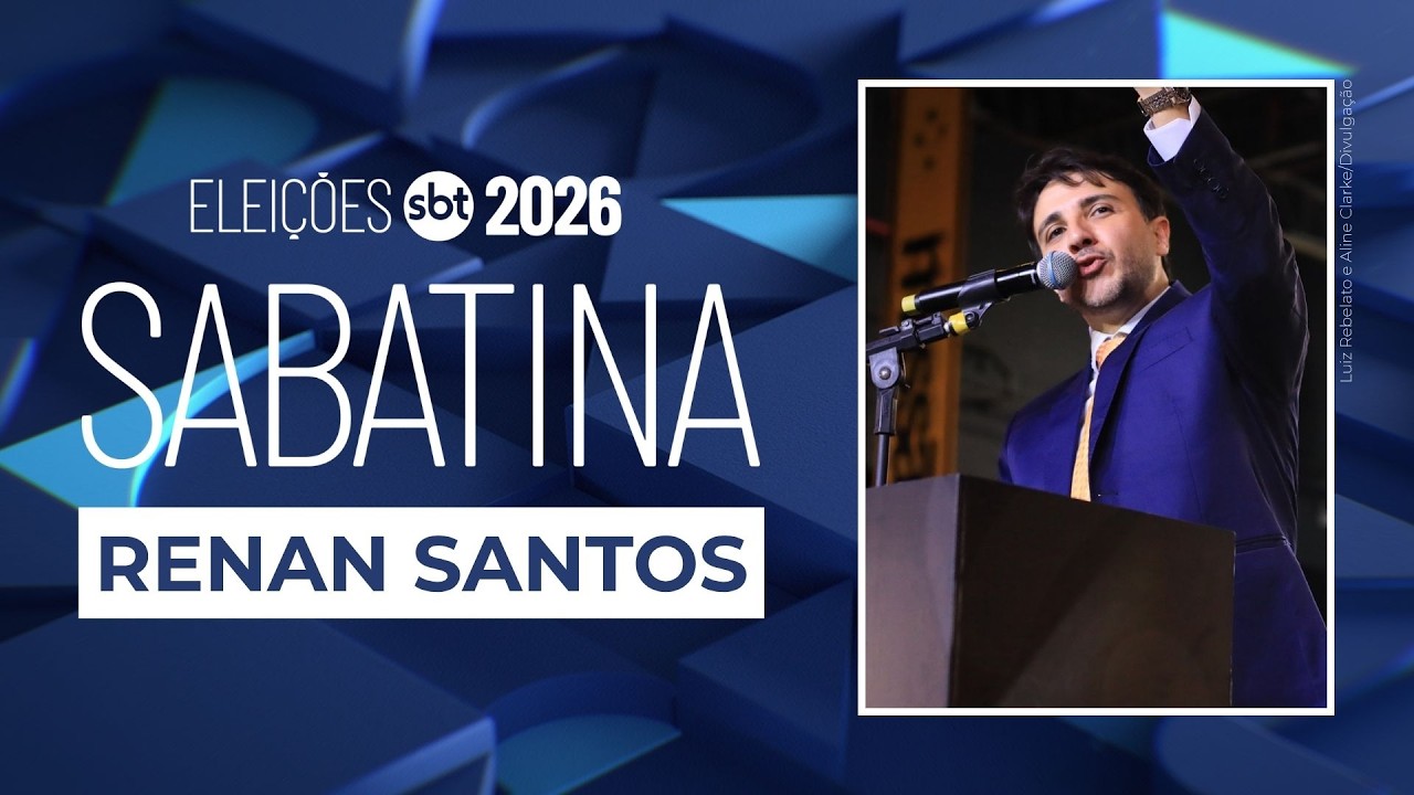 Renan Santos defende mudar CLT e criar mais presídios | #EleiçõesSBT2026