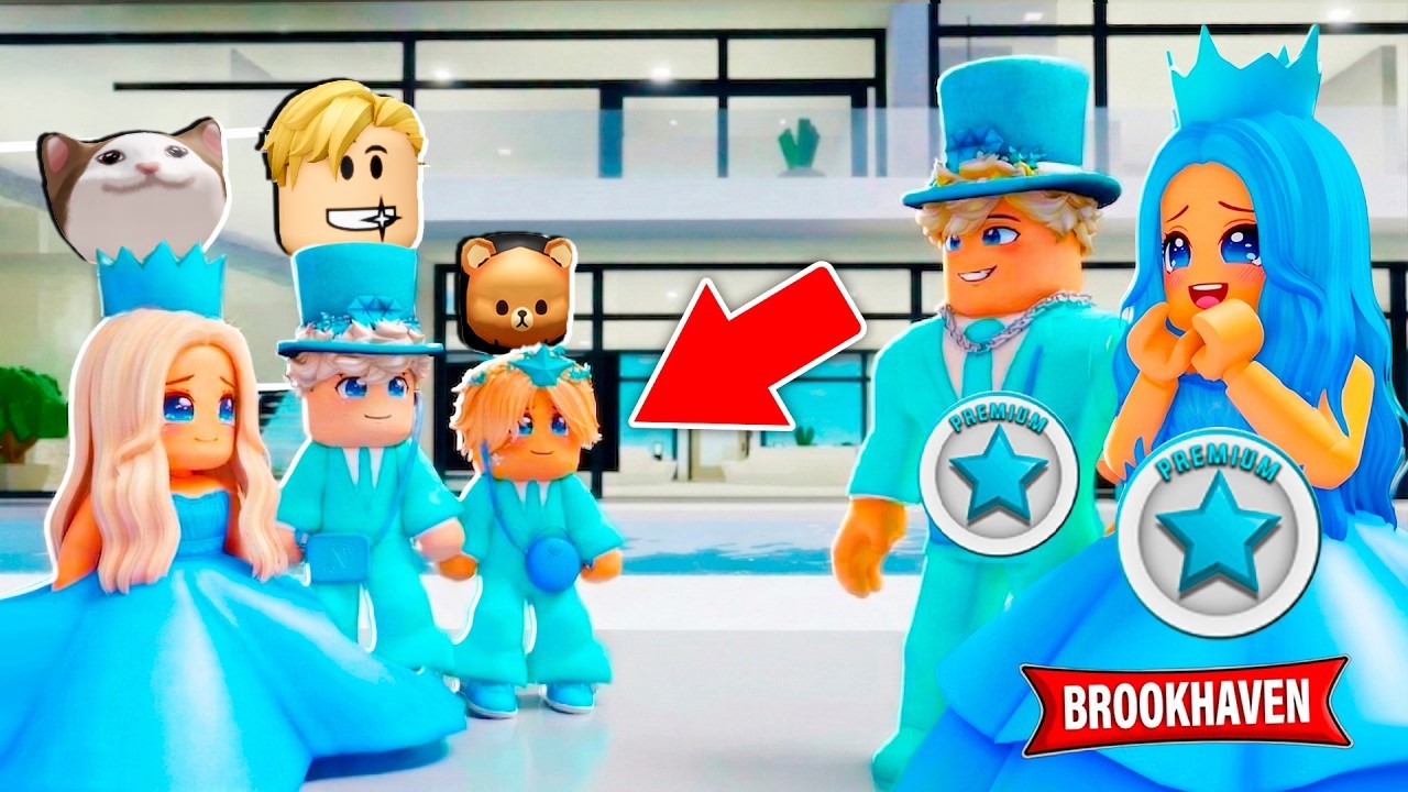 فيلم روبلوكس : تظاهرنا بأننا أطفال عائلة الـ Premium.. وصدمة من اللي حصل! 😱