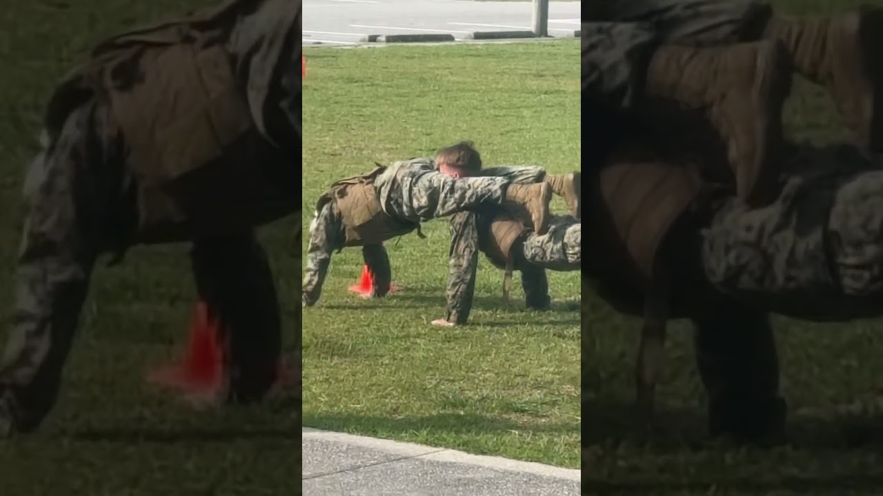 Marine work out gone wrong
