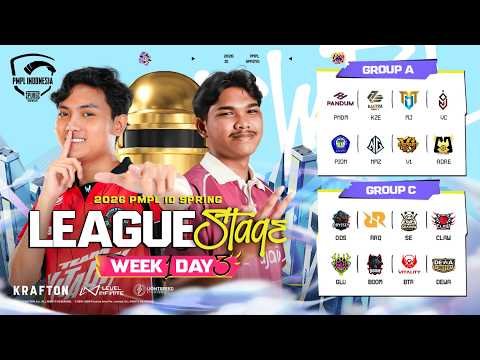 [ID] 2026 PMPL ID Spring League stage | Week 1 Day 3