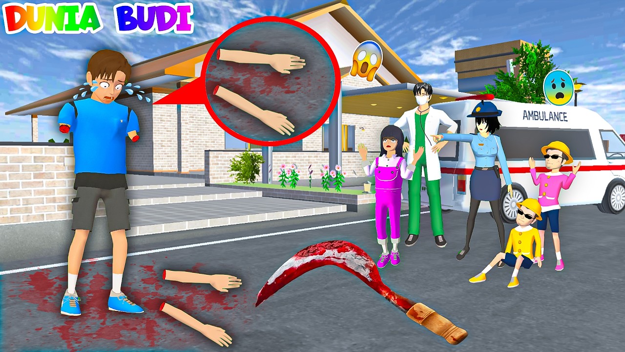 Hah!! Tangan Yuta Buntung Kena SABIT | Mio Nangis Kak Sakura Bawa Yuta Ke Rumah Sakit