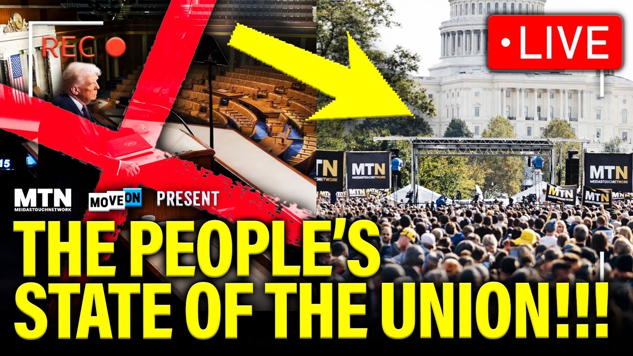 LIVE: PEOPLE’S STATE OF THE UNION as Dems BOYCOTT TRUMP - Published by MeidasTouch