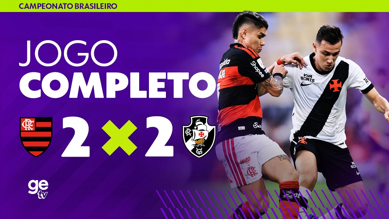 JOGO COMPLETO: FLAMENGO X VASCO  | BRASILEIRÃO 2026 | ge tv