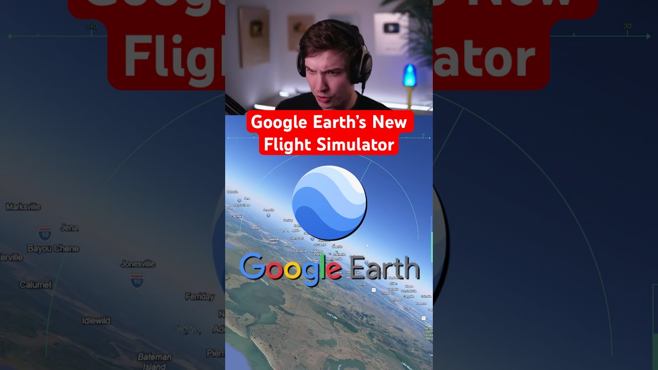 Google Earth’s New Flight Simulator