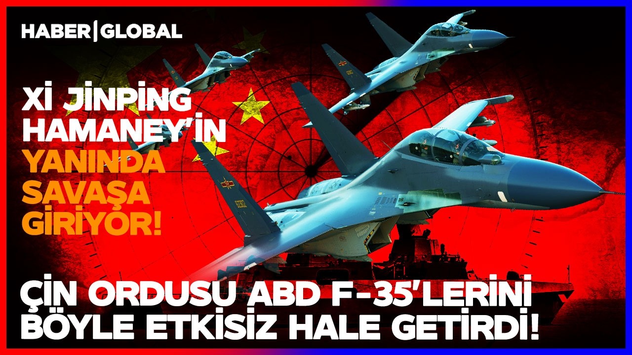 TRUMP ÇILDIRDI: ÇİN ABD'NİN F-35'LERİNİ ETKİSİZ HALE GETİRDİ! Dünya Savaşı Kapıda!
