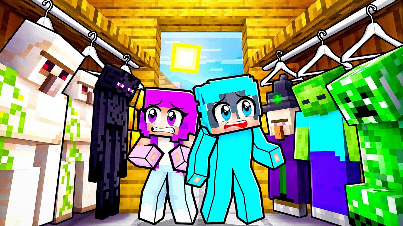 Şekil Değiştirme Modu ile Şaka Yaptım - Minecraft