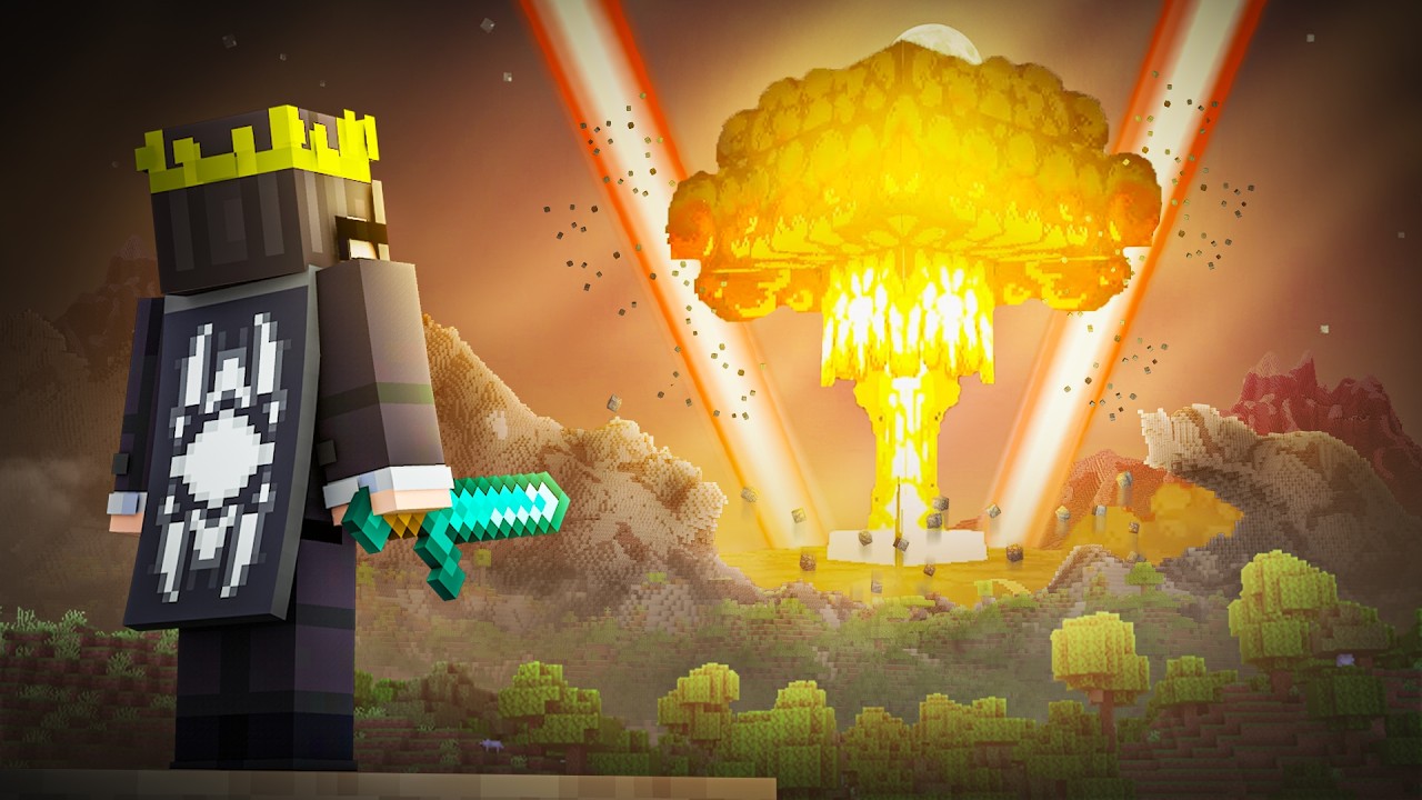 How I Made NUCLEAR BOMBS in This Minecraft SMP