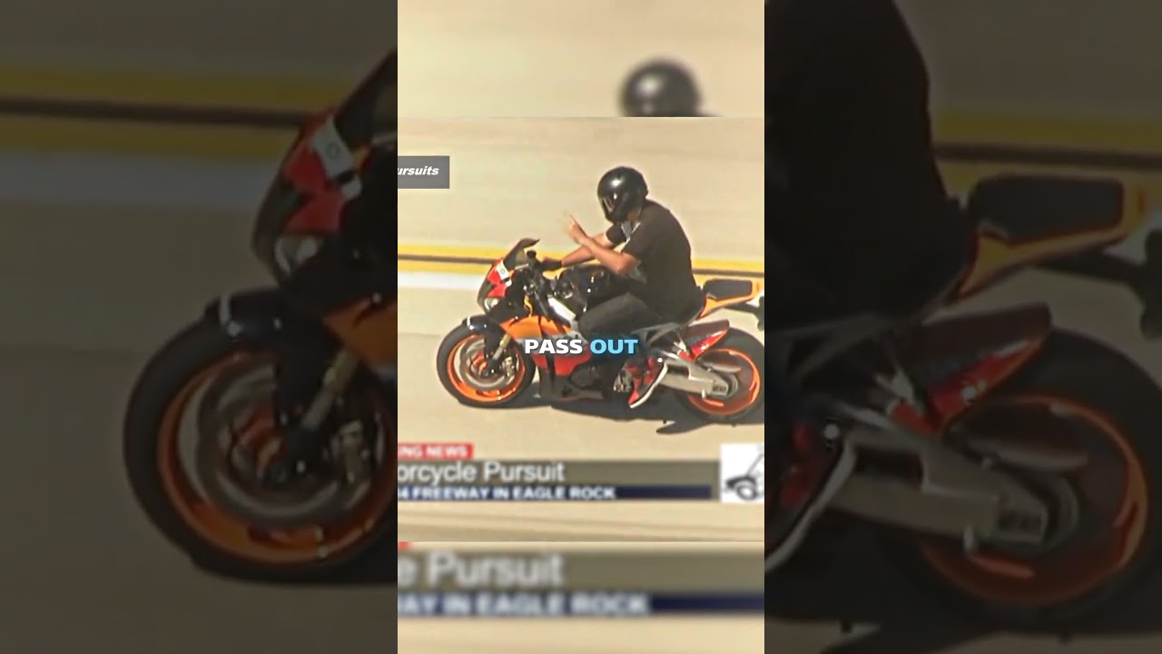 This Motorbike Chase Wasn't What It Seemed #moterbikes #usa #police