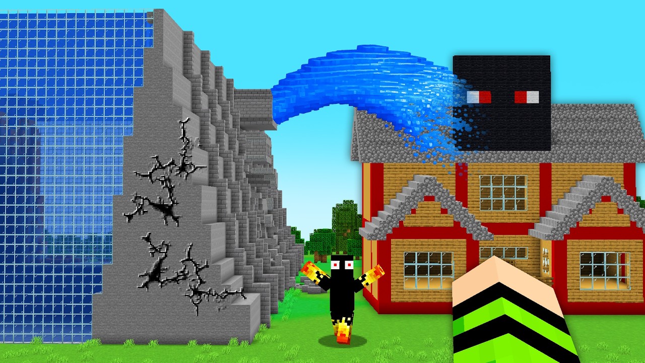 DESTRUÍ a CASA dos meus AMIGOS com ÁGUA!