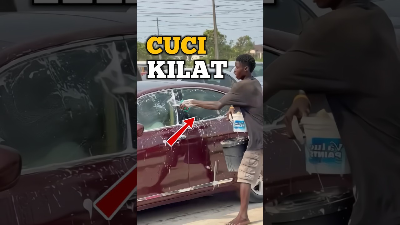 Macet Parah, Mobil Auto Diserbu Tukang Cuci Jalanan 😱