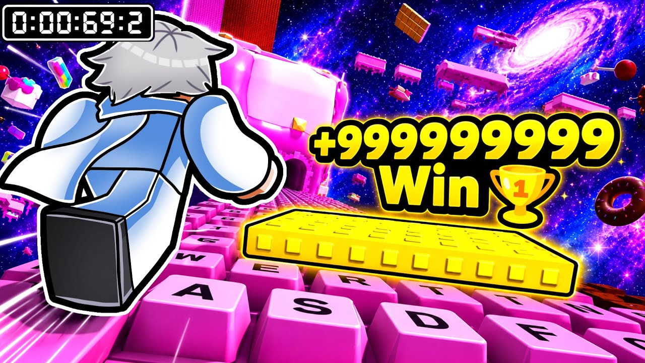 Aku SPEEDRUN Kalahin REKOR DUNIA di +1 Speed Keyboard Escape!