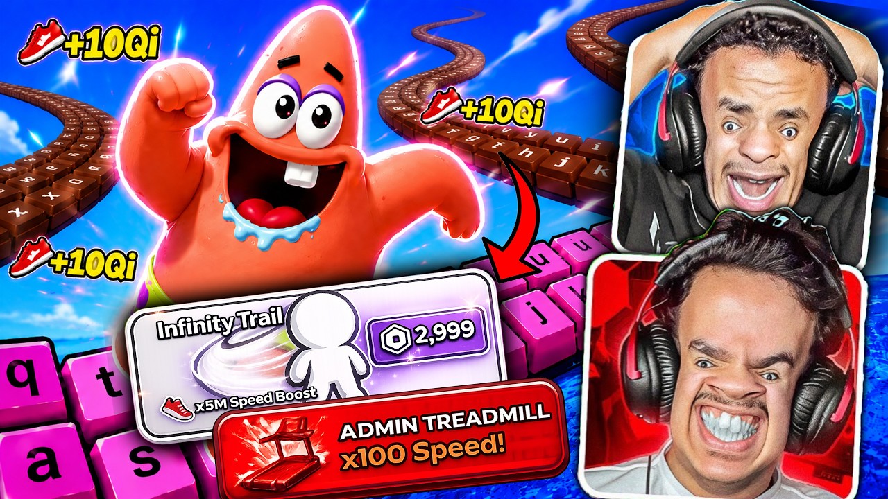 شرينا اغلى واقوى قدره في اللعبه وصرنا اسرع اشخاص في القيم 🤑🔥!! | Roblox +1 Speed Keyboard Escape 🔥👑