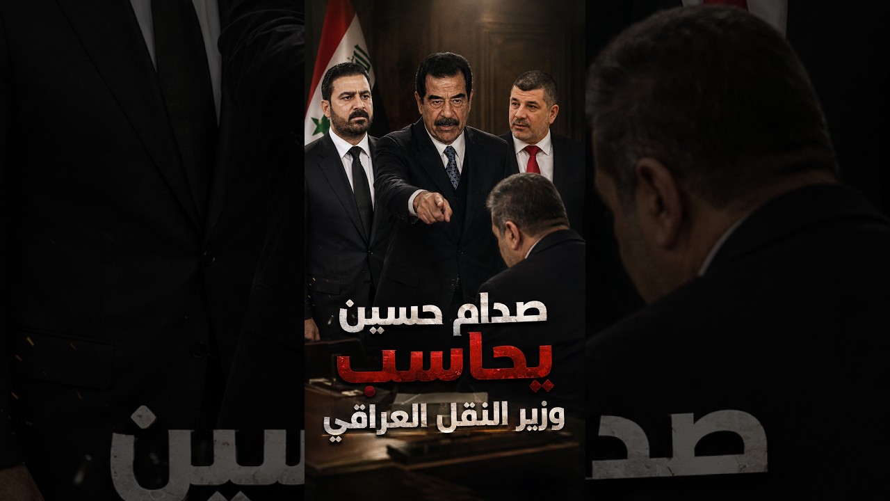 وزير النقل اهان العراق.. لو صدام حسين موجود كان انعدم هذا الوزير