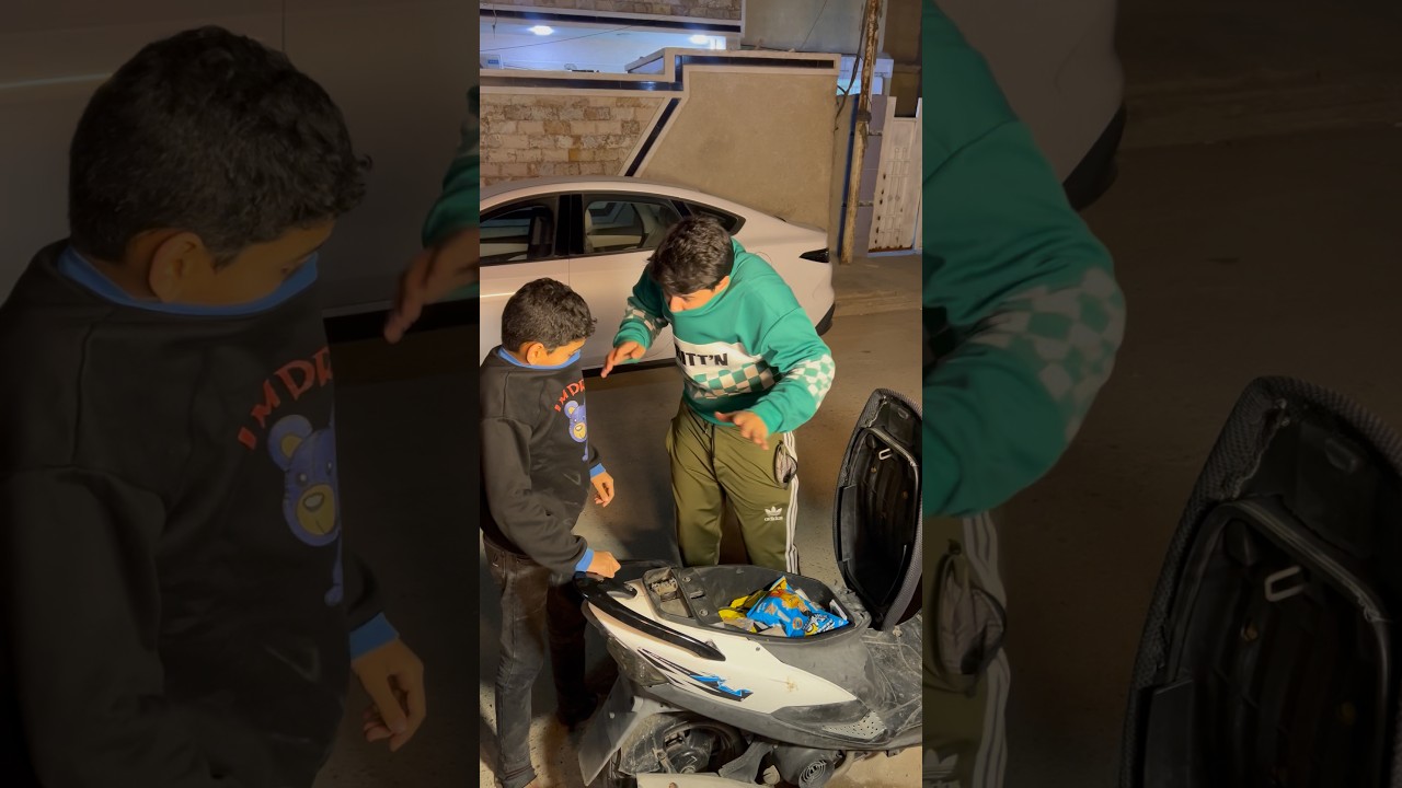 حراميه سرقو الدراجه