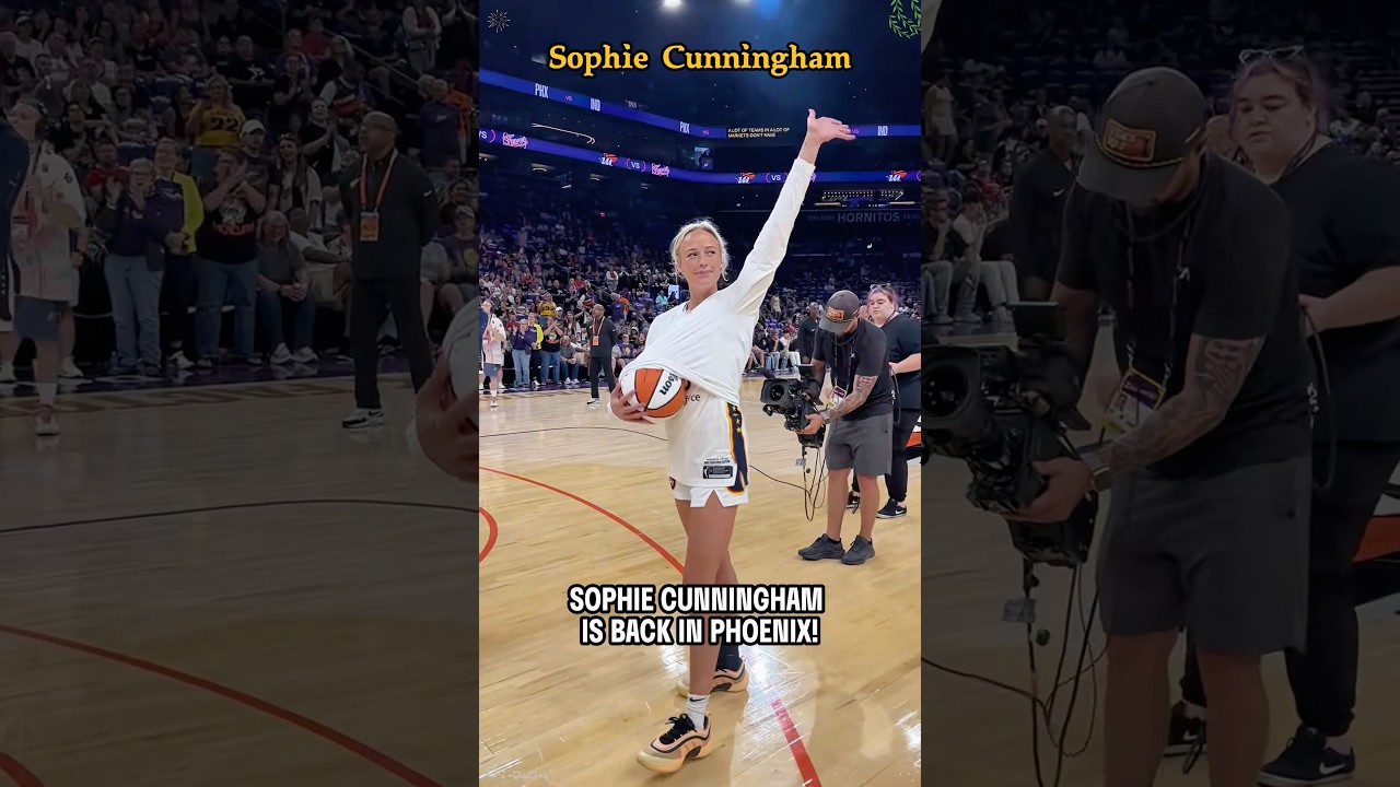 ¡Mi amor por Sophie Cunningham crece cada vez que hace esto!💥#wnba #sophiecunningham #basketball