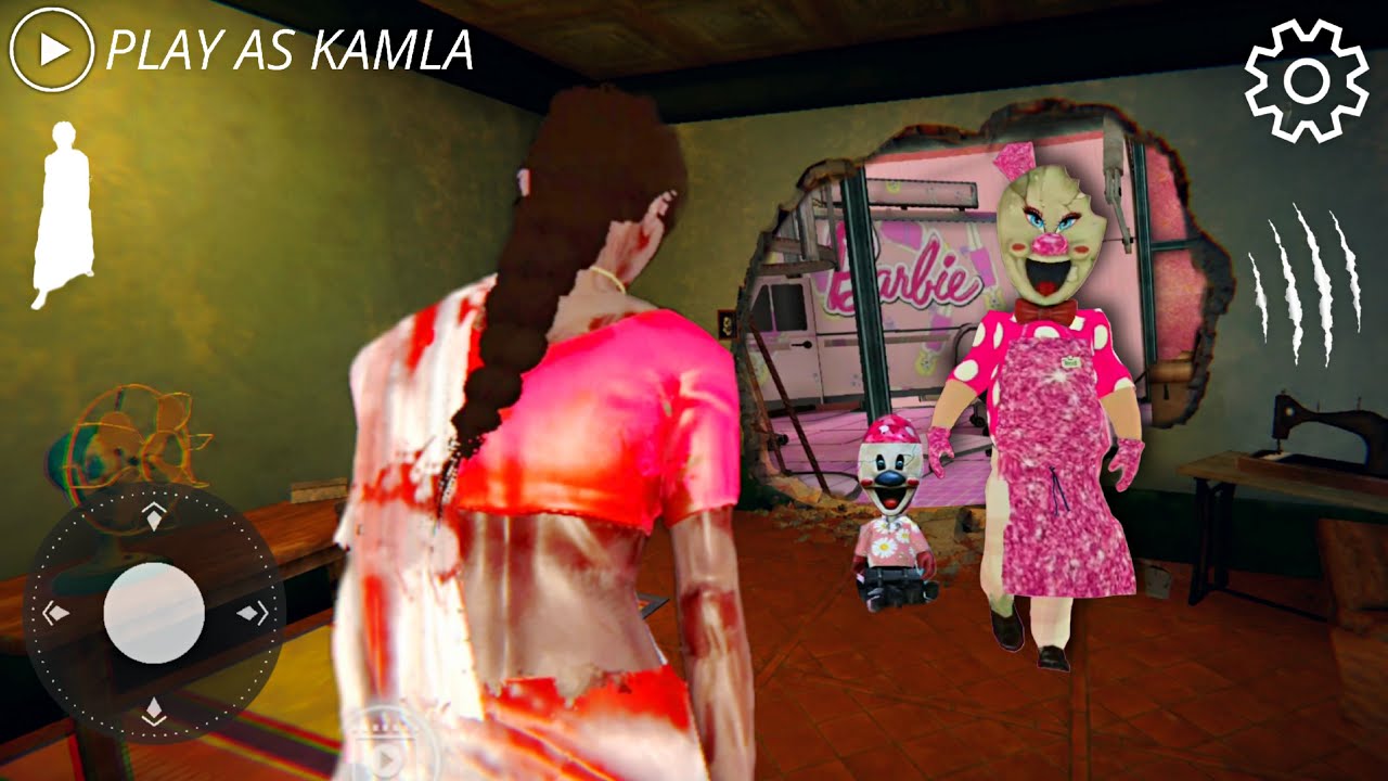 PLAYING AS KAMLA IN BARBIE ICE SCREAM CHAPTER 4 || KAMLA VS BARBIE ICE SCREAM UNCLE 