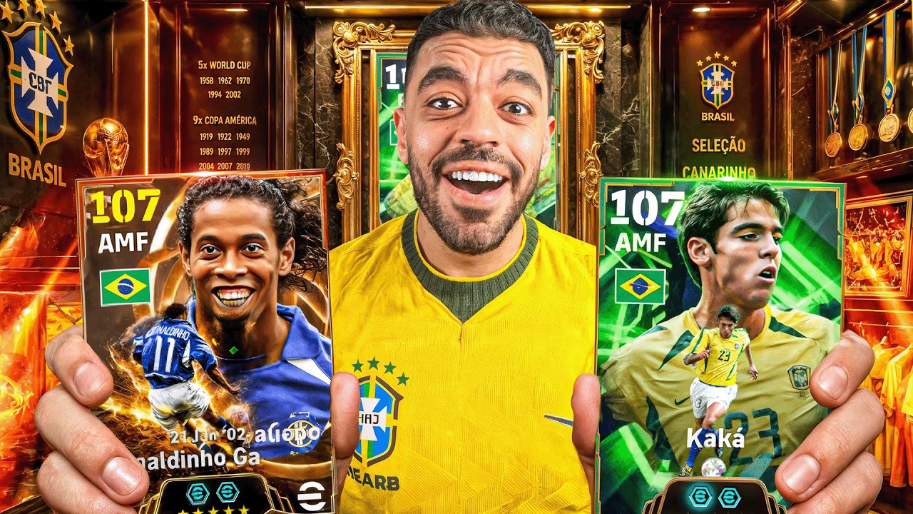 فتحت بكج البرازيل في كأس العالم 2002🤯عودة الساحر البرازيلي🔥|efootbal 2026