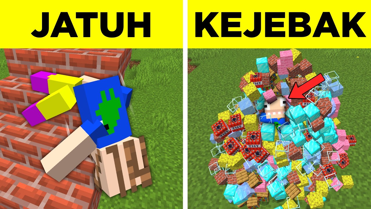 50 Hal KOCAK Jika Minecraft Punya REALISTIC PHYSICS