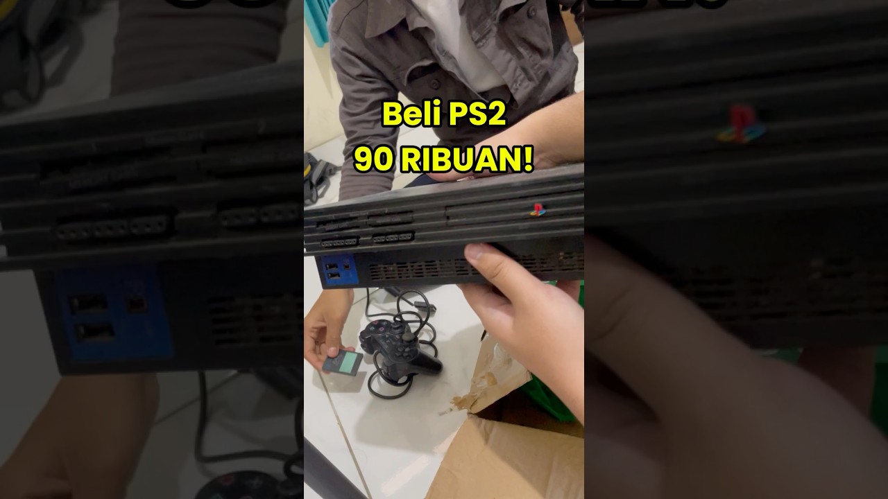 Nekat Beli PS2 Seharga 90 Ribuan Kira-kira Worth It Ga Yah?