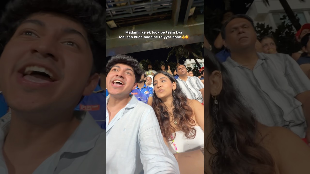 Malkin ji always first😋🤝 #mumbaiindians #rcbvsmi #rcbfans #kohli #ipl #cricket #relatable #funny