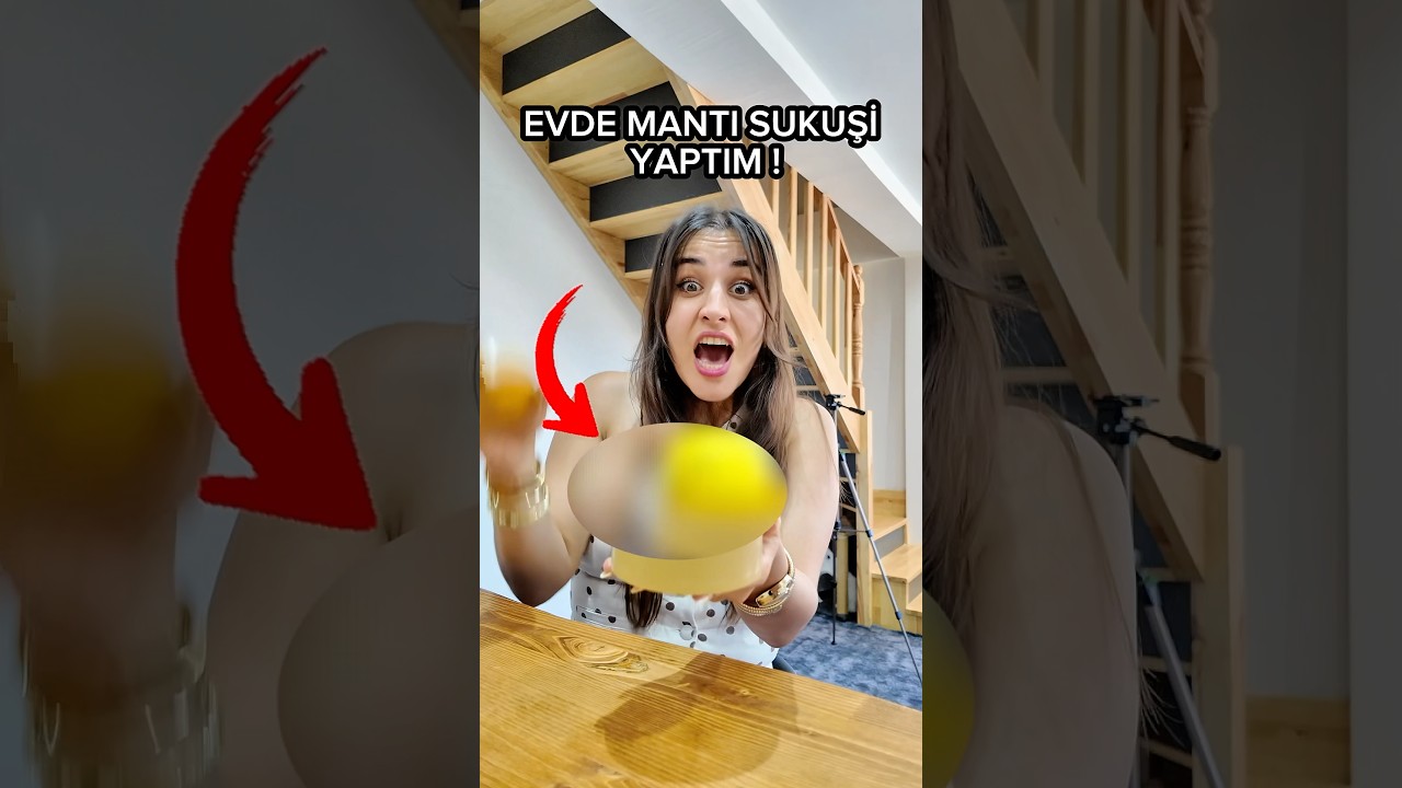 EVDE MANTI SUKUŞİ YAPIMI!