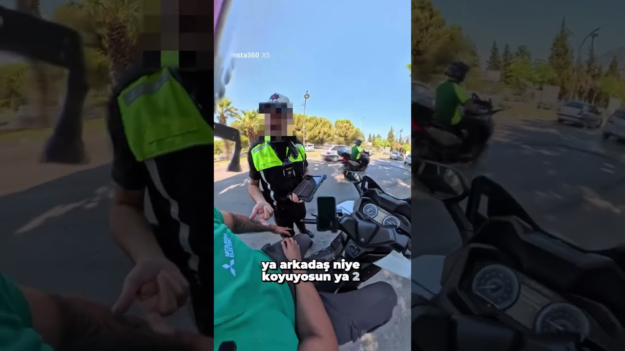 Polislere Saygılı Olalım 🙏 #foryourpage #automobile #motovolgger #smartphone  #shortvideo #motovlog