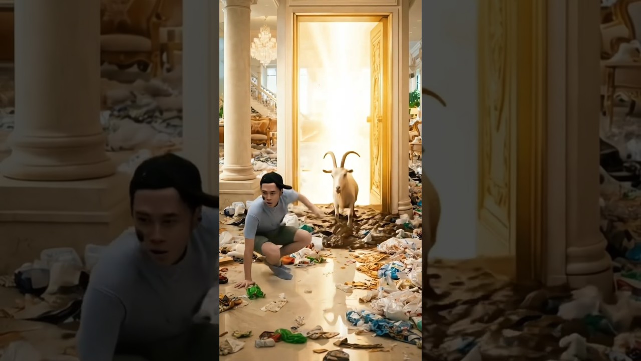 Rebut Pintu Emas‼️ Ternyata Portal… Rumahnya Jadi Kandang 🐐😱