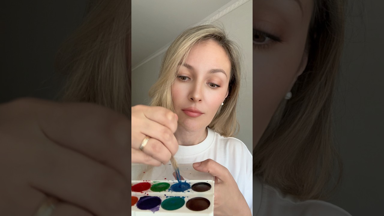 I hoped it would be a masterpiece 😭 #viral #funny #painting