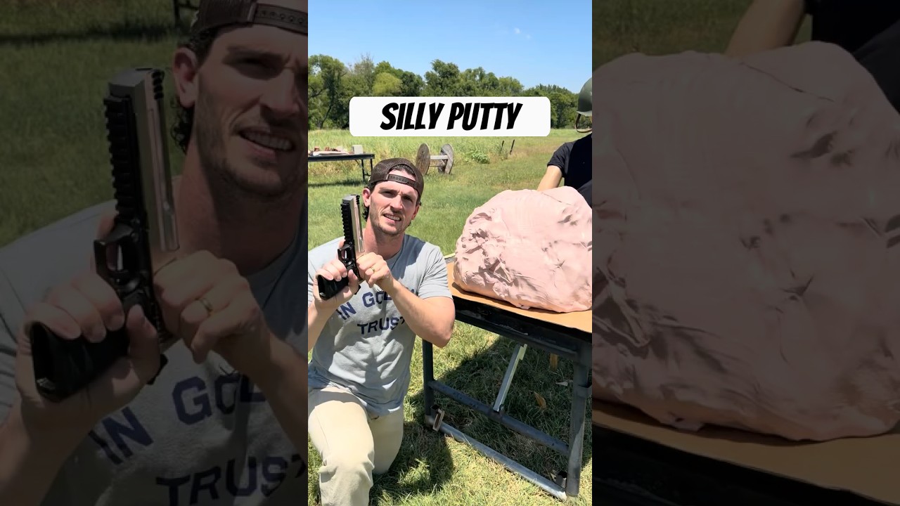 Can Silly Putty Stop a 50 Cal?