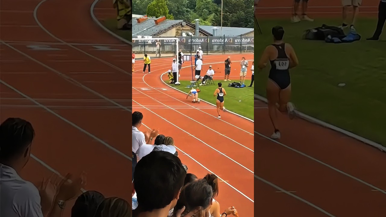 Lawannya Malah Lakukan Ini di Garis Finish! 🥺