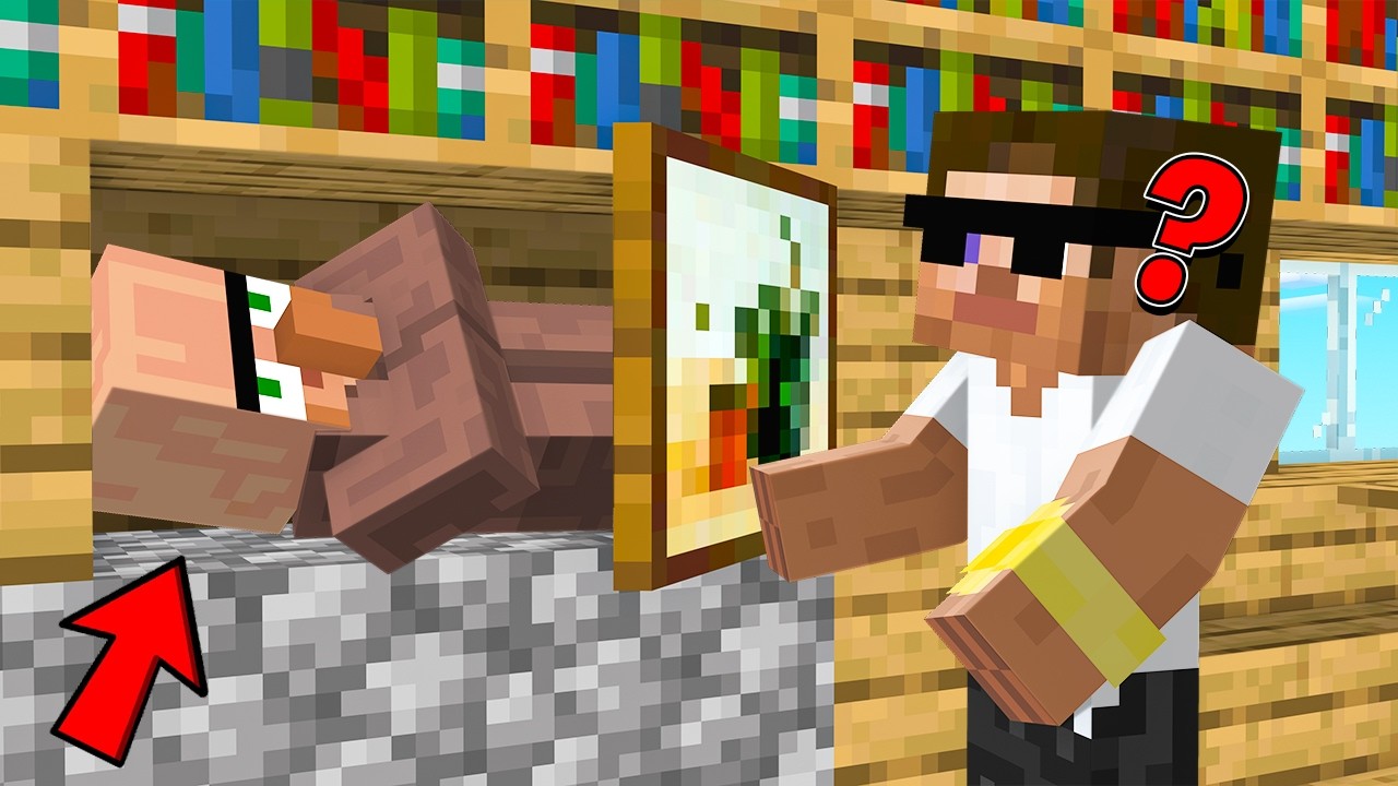 Why is Doorbin Hiding in Minecraft ??