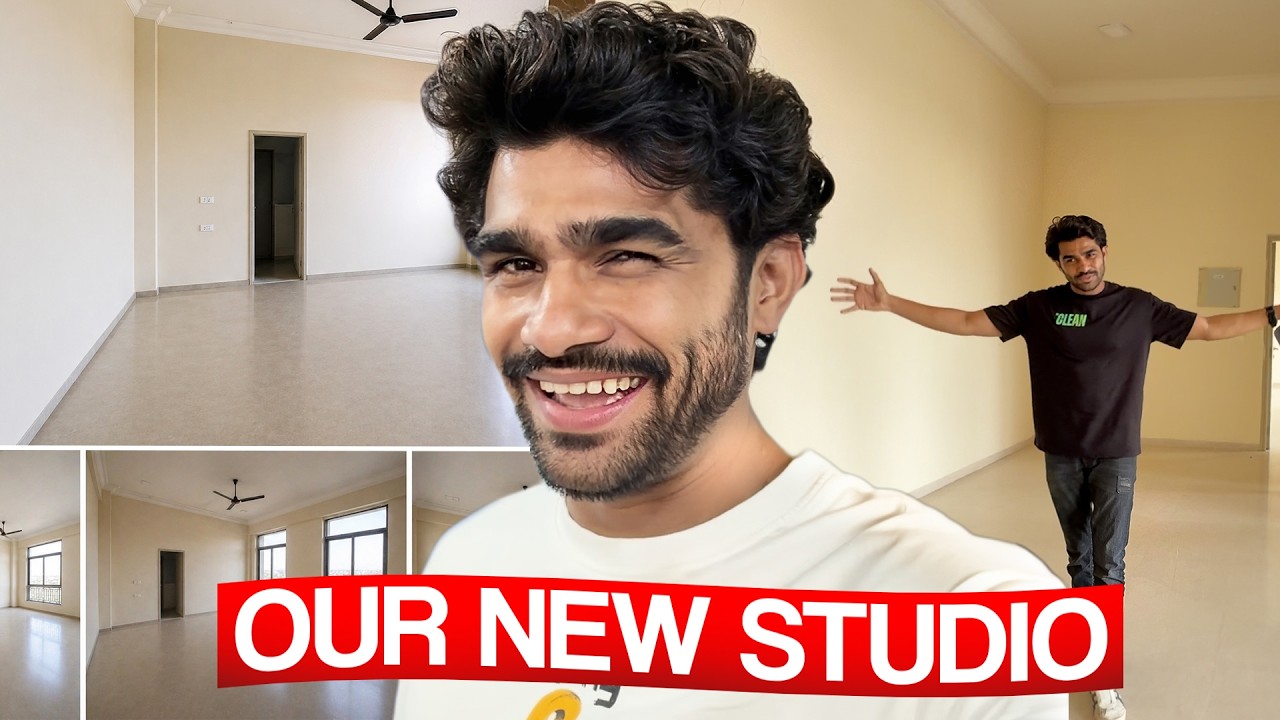 First Look Inside Our New Studio & Shoot पे ढेर सारी मस्ती | Vlog No . 384