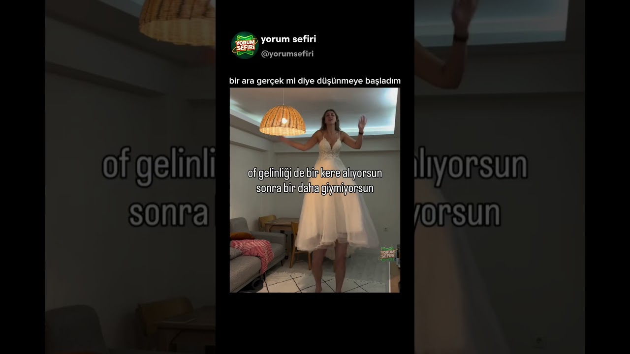 bir ara gerçek mi diye düşünmeye başladım😅