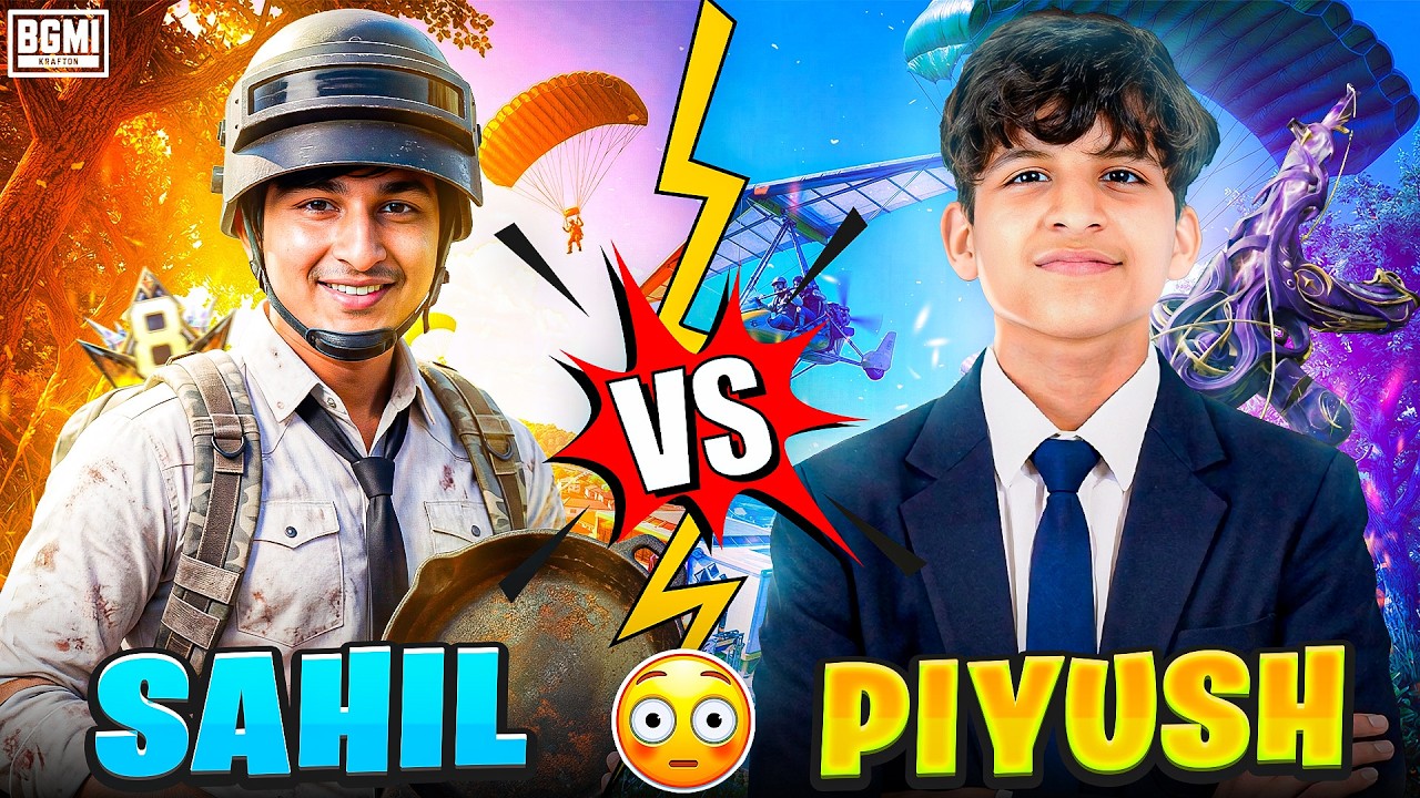 1vs1 With Sahil Joshi In BGMI😨