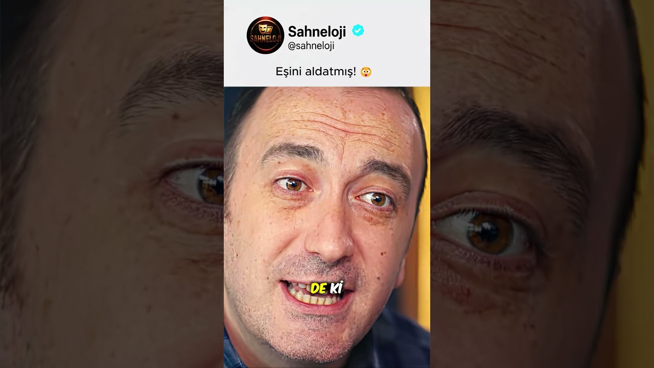 Eşini aldatmış!​😲​​