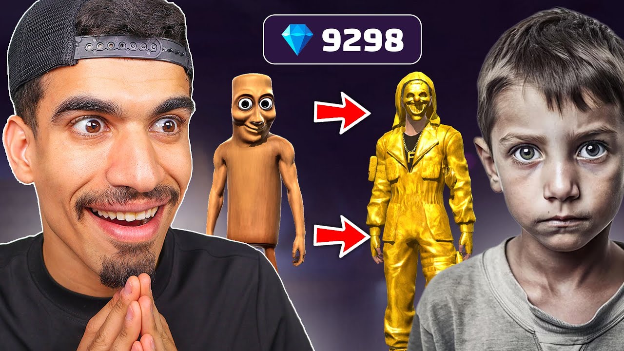 شحنت لمتابع 9298 جوهرة و طورت حسابه !!