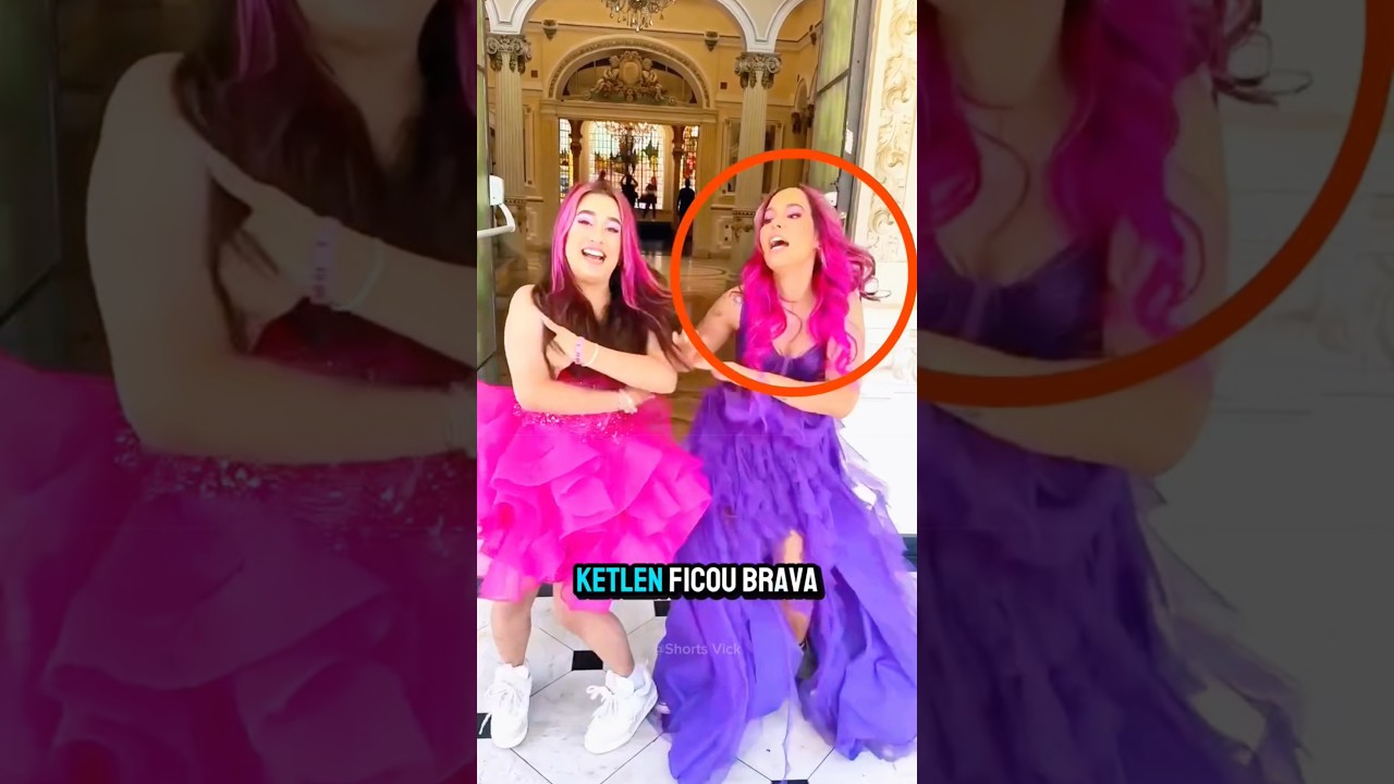 Olha por que a Katlen ficou brava no meio da dança da Emilly Vick #emillyvickof #shorts