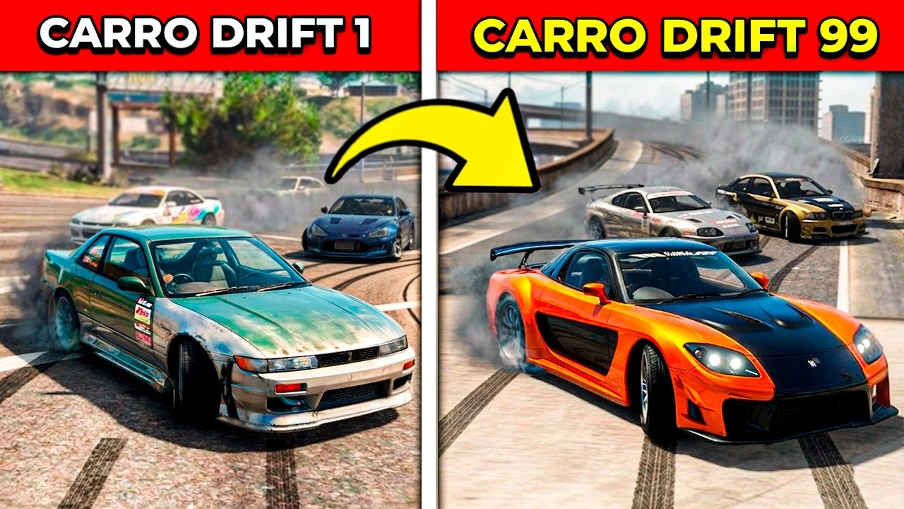 A Cada CORRIDA meu CARRO JDM FICA MELHOR! (GTA 5 RP)