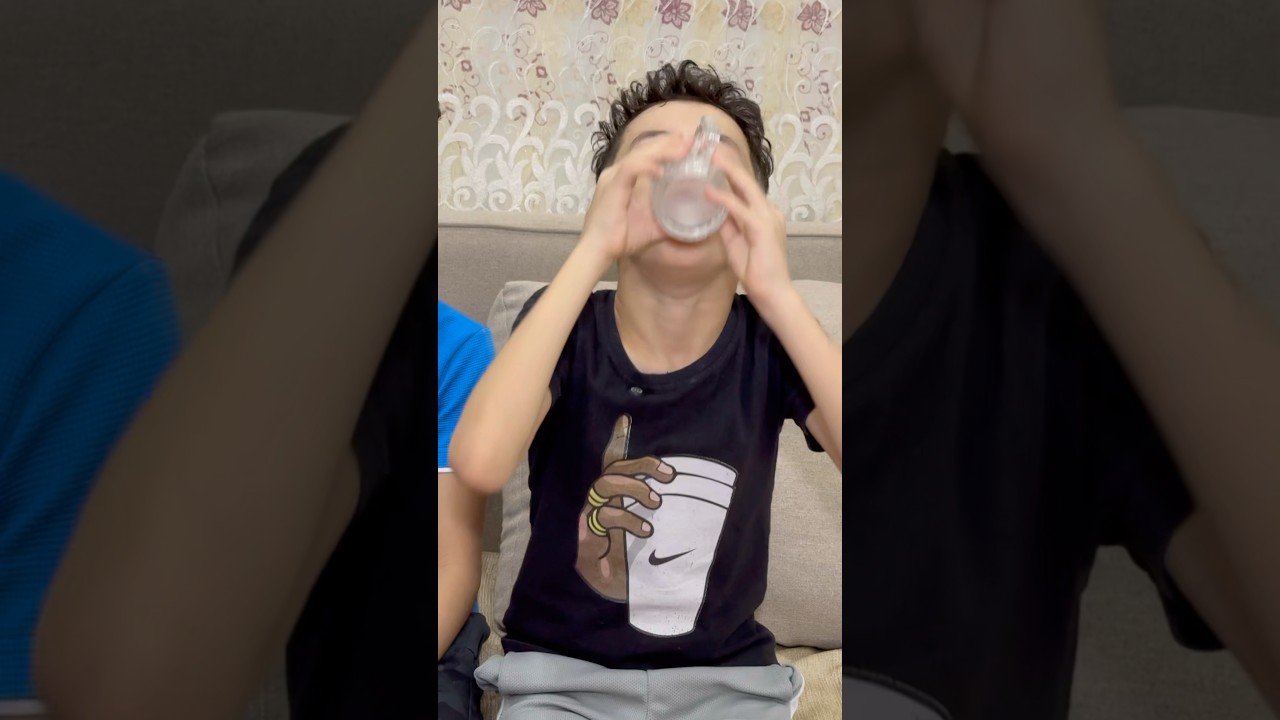 ‏لما بابا يعمل جوافة مسكرة