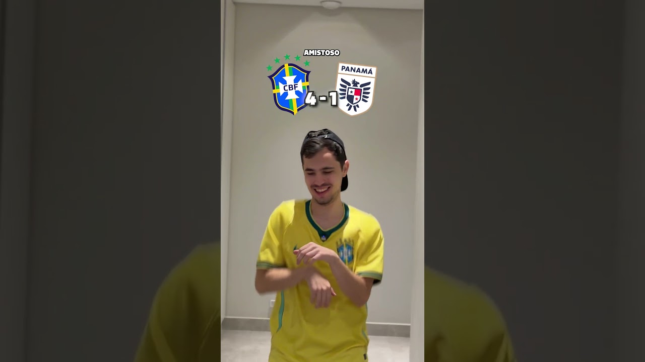 Resenha Brasil 6 x 2 Panamá #shorts #brasil #panamá