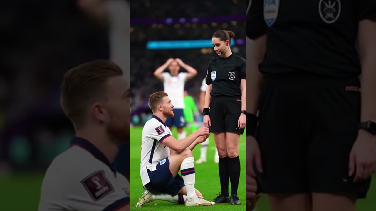 VAR Checking… “Was That a Proposal?” 📹😳💍#football #shorts