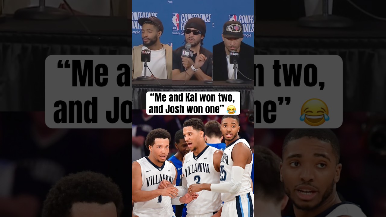 Jalen Brunson had to remind Josh Hart 😭