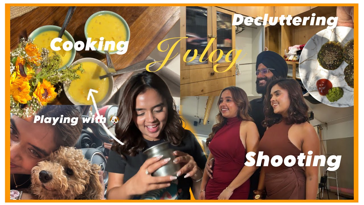 Back to Surat J vlog | cooking + shooting + cousins time | 🏡💓