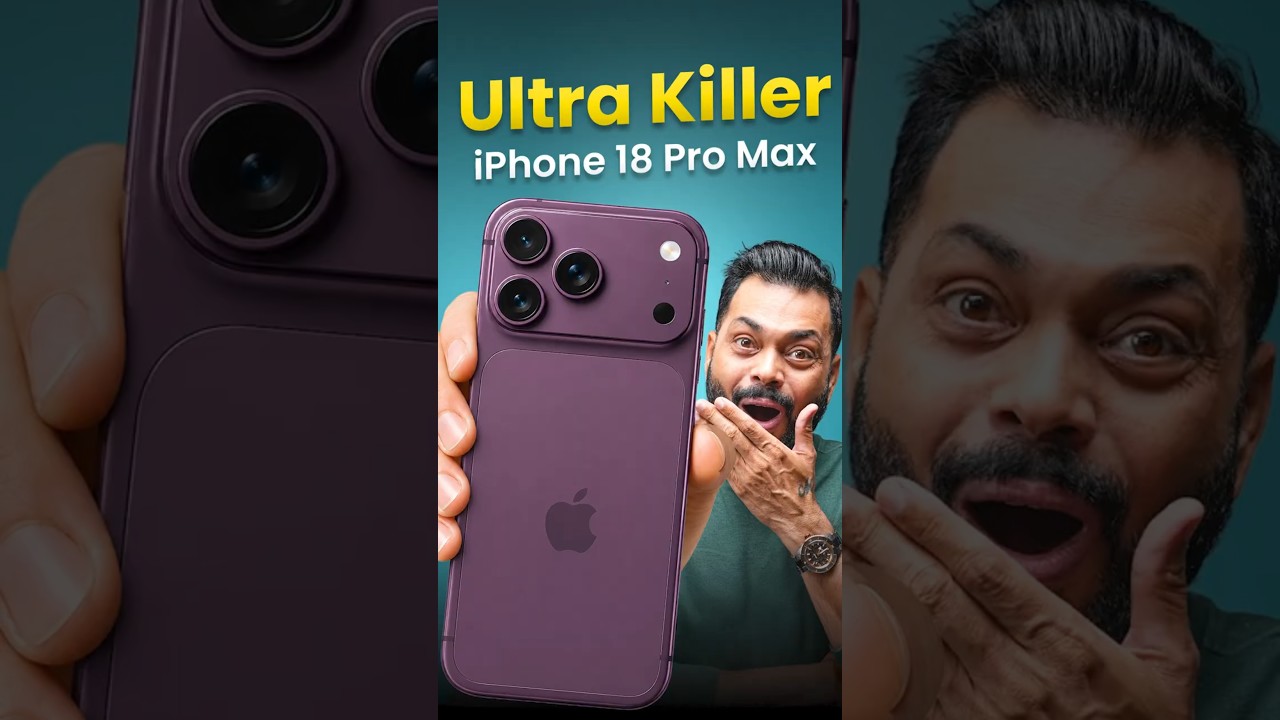 Ye Hain iPhone 18 Pro Max | Ultra Killer ⚡️ #TrakinShorts #Shorts