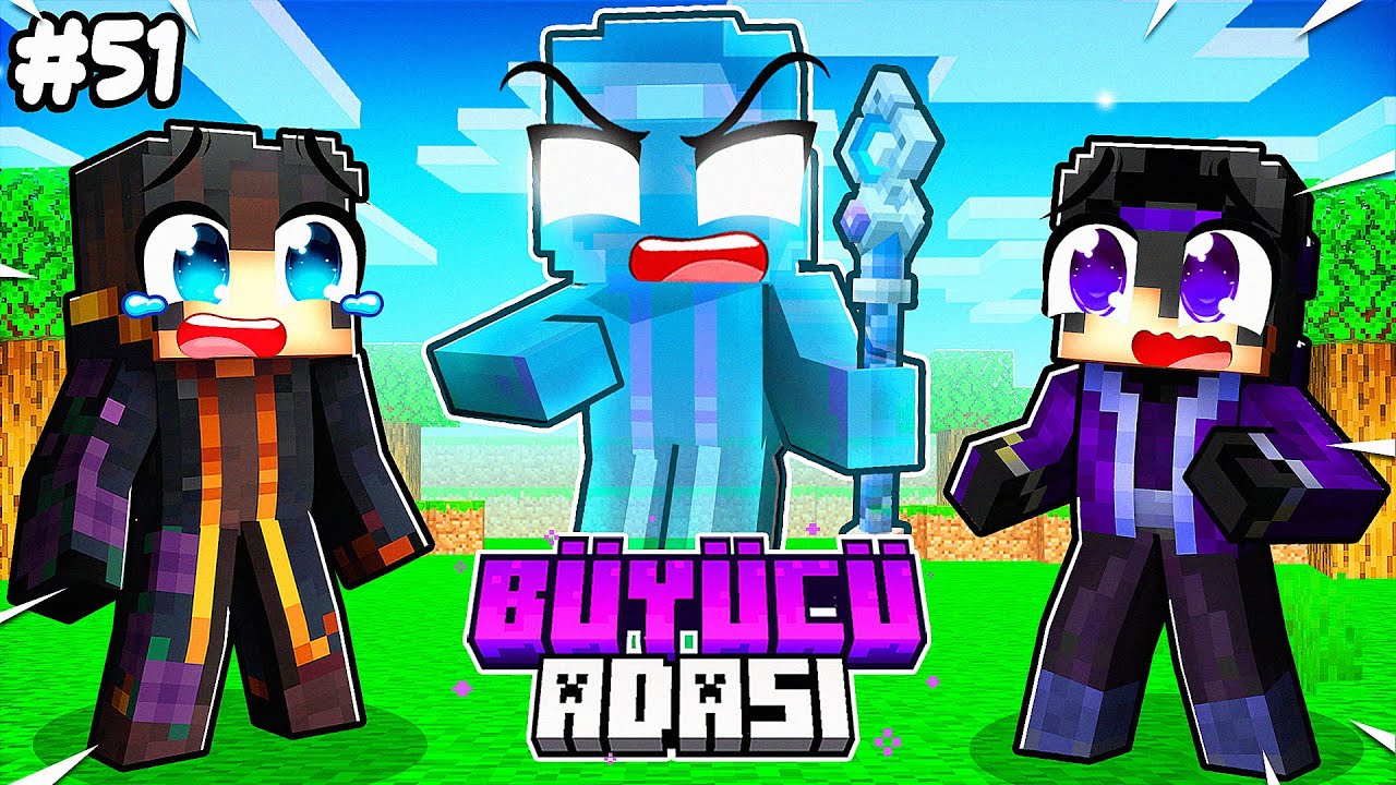 Kara Büyücünün Hayaleti Büyücü Adasında! (Hayaletli Şato) 👻 | Minecraft #51