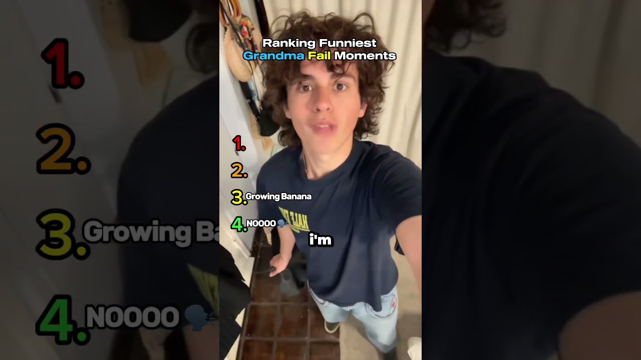 Funniest Grandma Fail Moments Ranked #shorts #funny #ranking